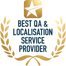 Nominate Best QA & Localisation Service Provider